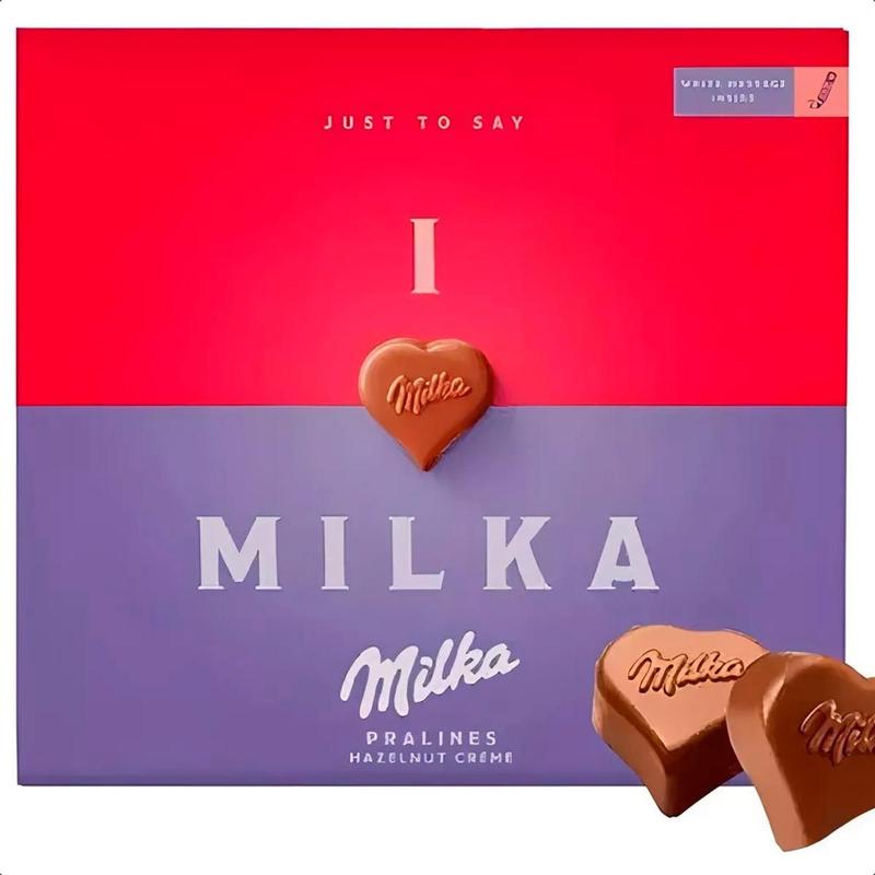 Milka I Love Hazelnut cream 110g - Chocolate / Barra de Chocolate